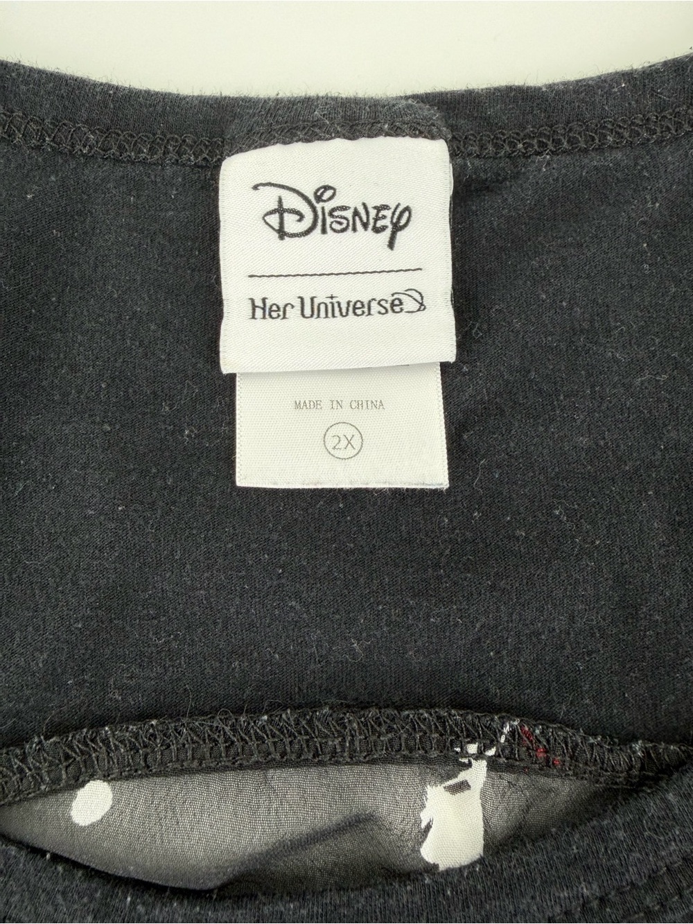 Her Universe Disney Mary Poppins Sheer Back Top 2X Tag **Fits Like A MED/LARGE** - Picture 6 of 10
